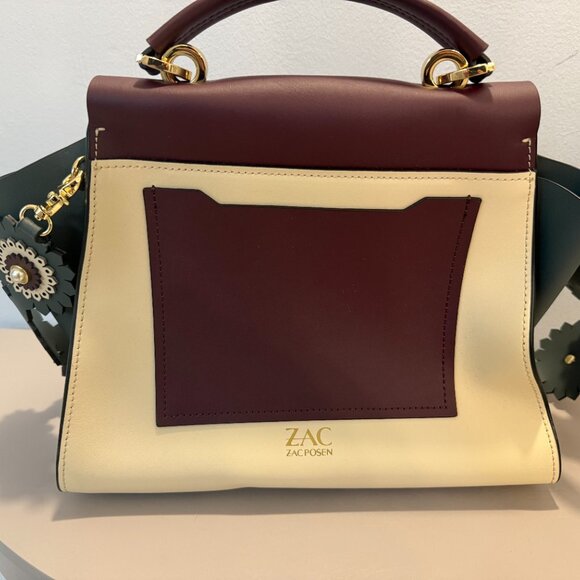 Zac Posen Burgundy Handbags - Picture 3 of 4